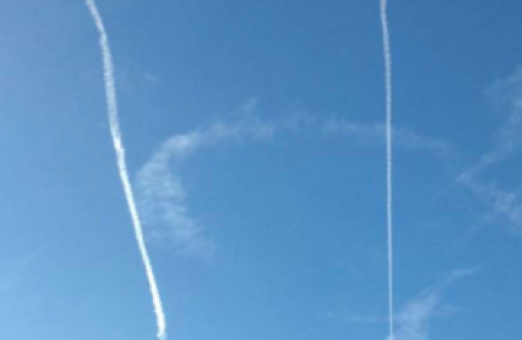 Navy Skywriting