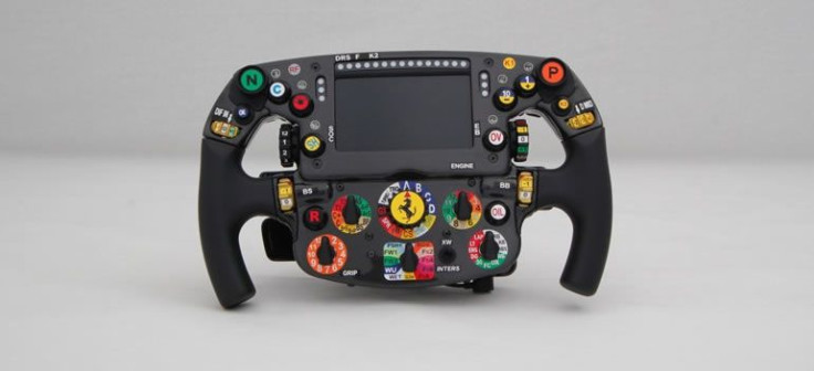 Ferrari sf70-h steering wheel
