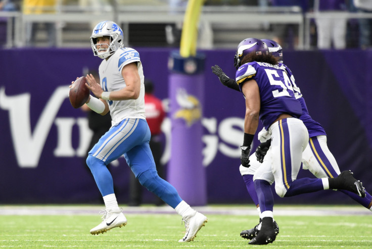 Matthew Stafford Lions Vikings