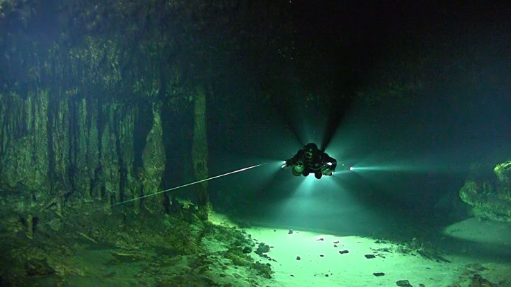 Cave Diver Mexico