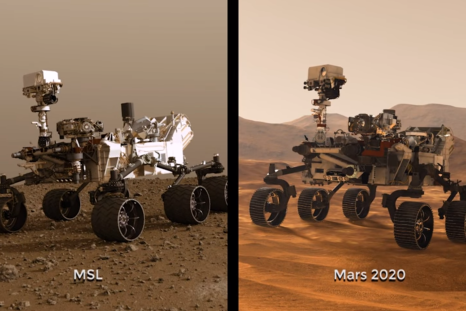 Mars 2020 and Curiosity Comparison