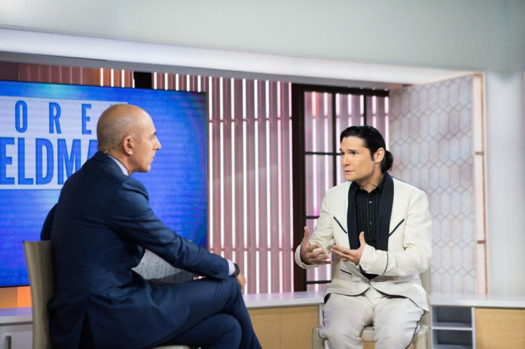 Corey Feldman and Matt Lauer