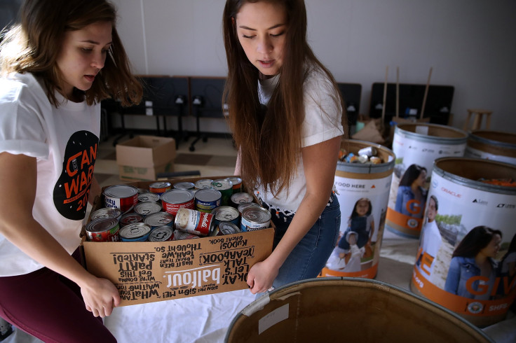 Massive Food Drive Brings In Record Amount Of Donations At San Mateo High School