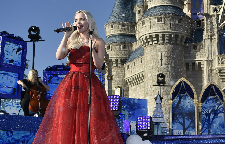 dove cameron disney holiday celebration