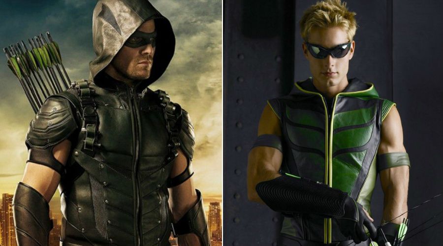 Green Arrow Actors Stephen Amell, Justin Hartley Team Up For Super Photo