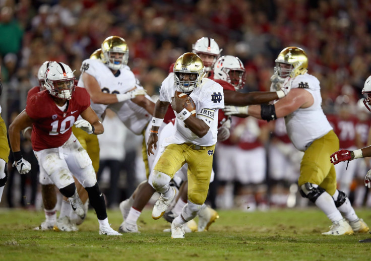 Notre Dame Stanford Football