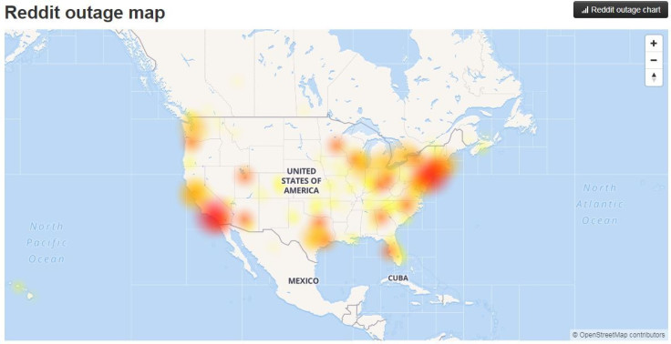 reddit map outage