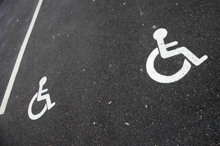 handicap parking spot