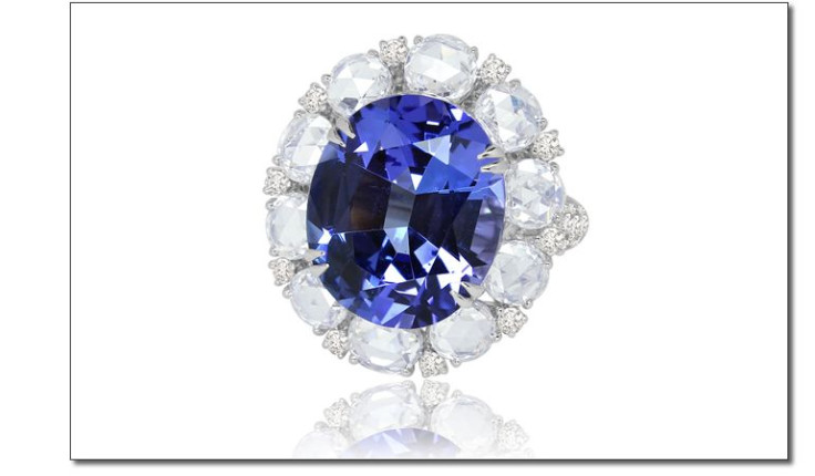 Sutra - Tanzanite and Diamond Ring