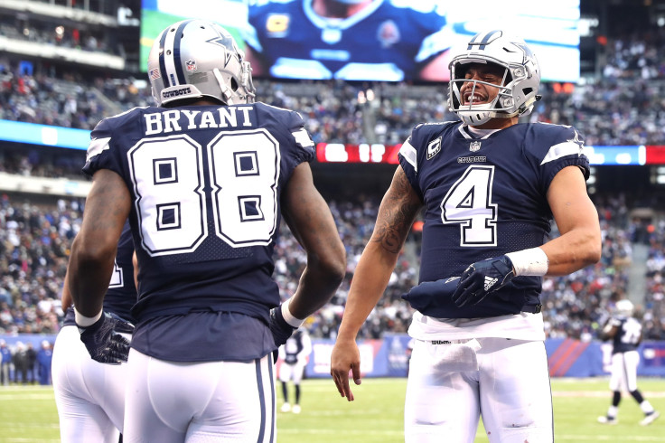 Dak Prescott Dez Bryant Cowboys