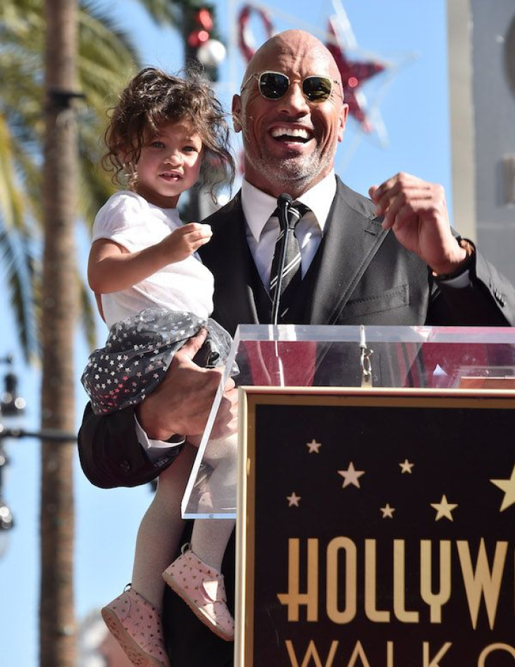 Dwayne Johnson and daughter