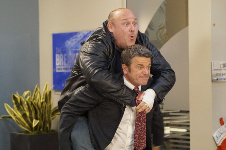 Will Sasso as Petey, John Michael Higgins as Chuck