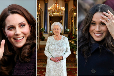kate, queen and meghan