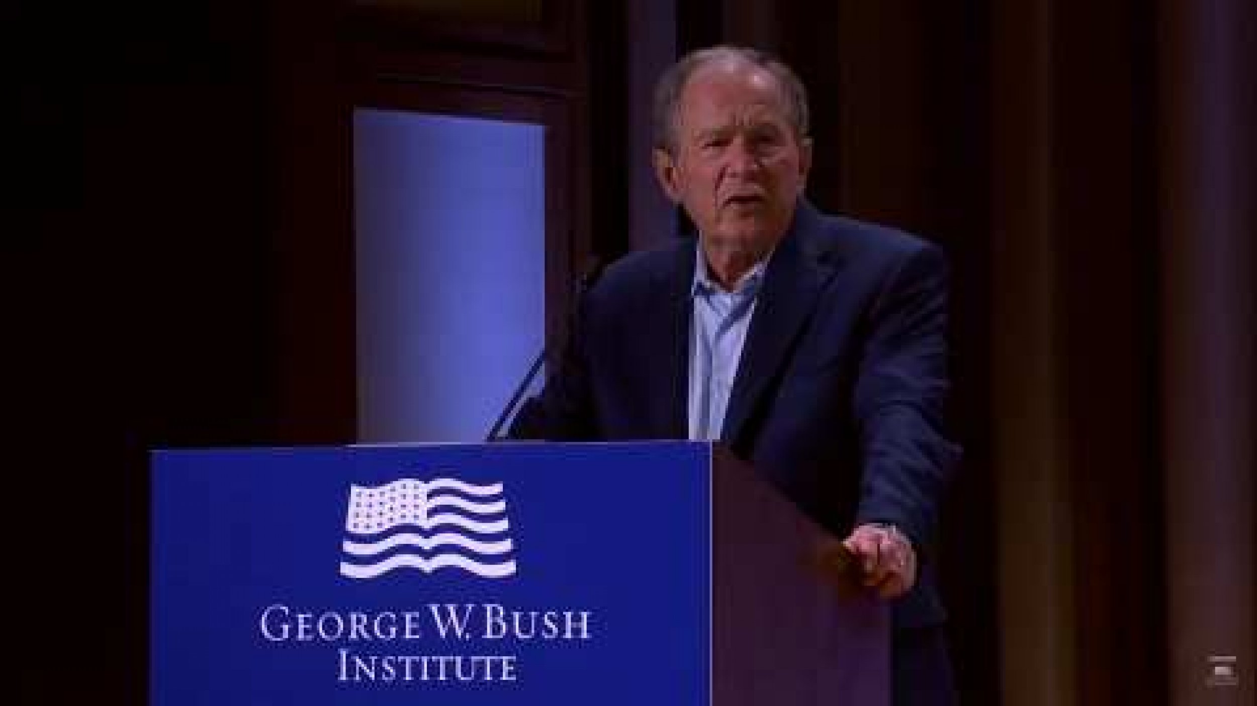 George W. Bush Confuses Ukraine With Iraq, Calls It Unjustified Invasion