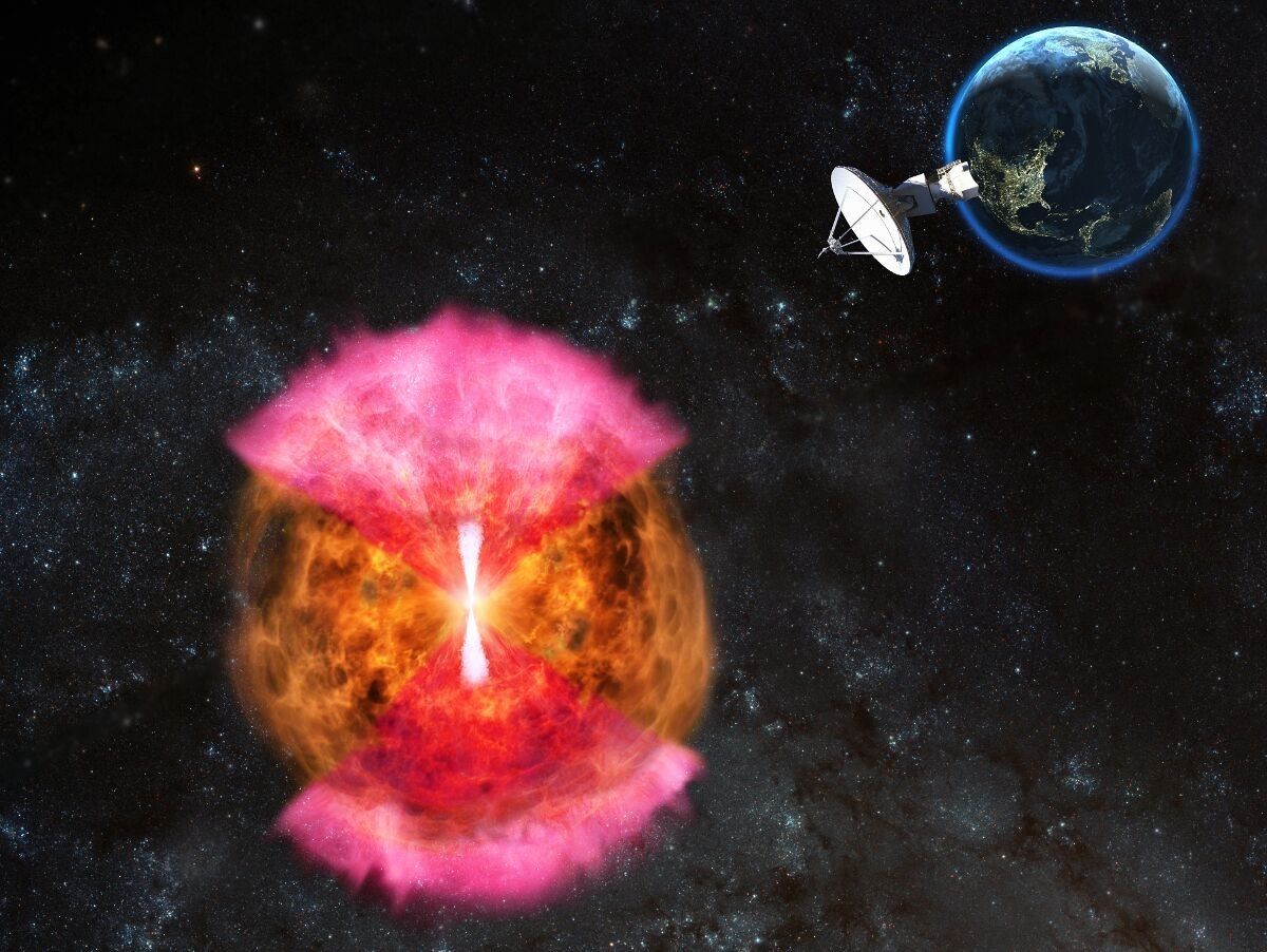 Neutron Star Merger Produced Debris Cocoon That Absorbed Resultant ...