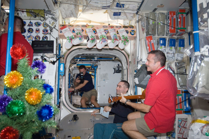 xmas on iss 2012