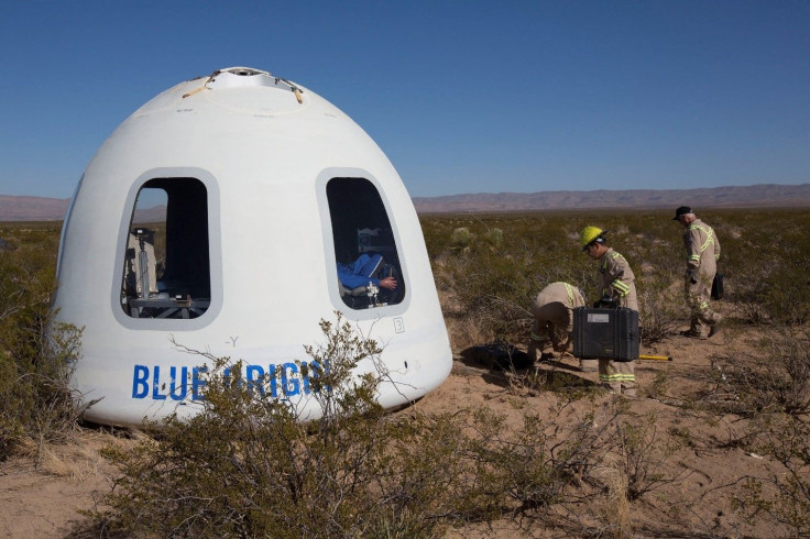 blue origin experiments