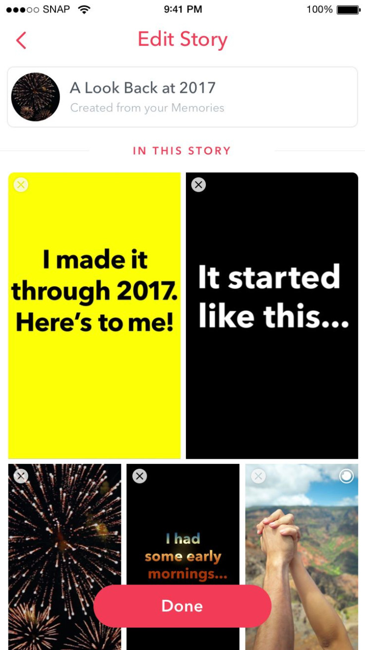 snapchat 2017 story embargo dec. 27 1 pm