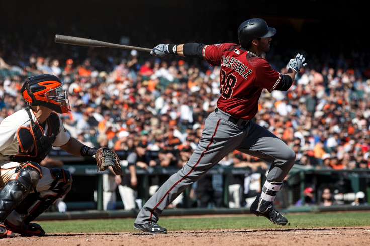 J.D. Martinez Diamondbacks Giants