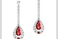 de GRISOGONO ruby and diamond earrings