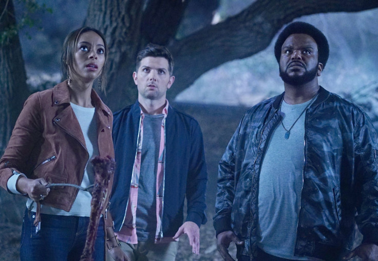 Amber Stevens West as Annie, Adam Scott as Max, Craig Robinson as Leroy