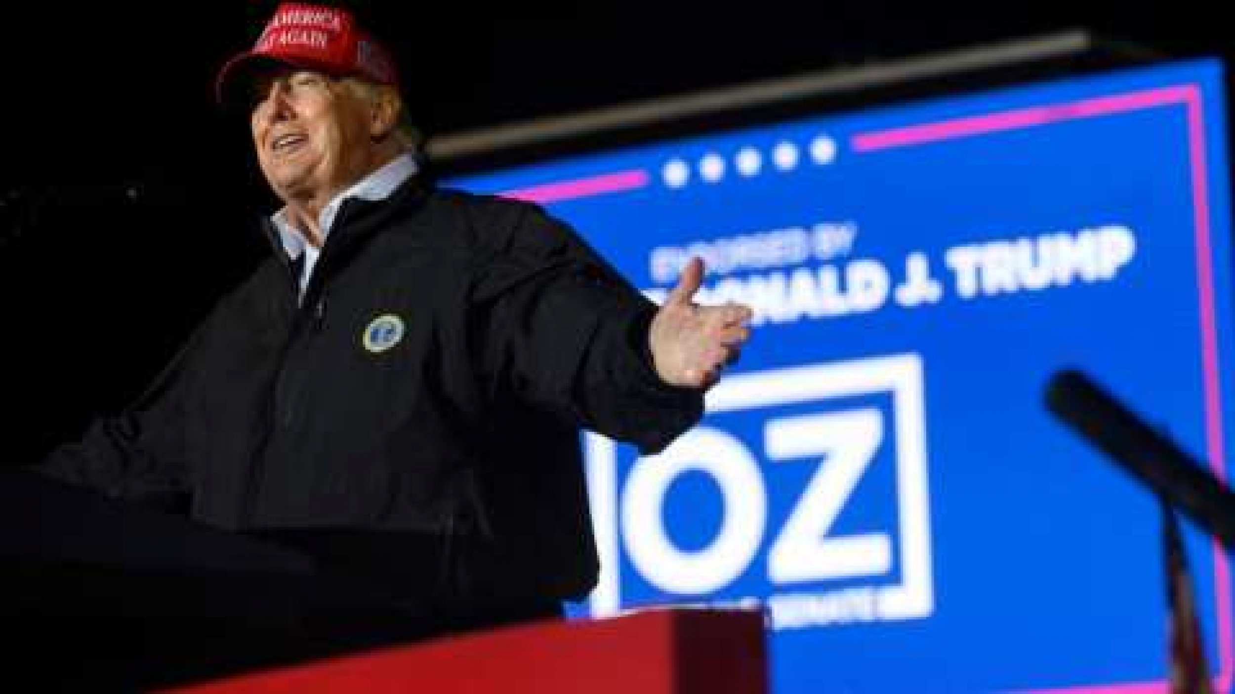 Trump Defied By Supporters As Rally-Goers Boo At The Mention Of Dr. Oz