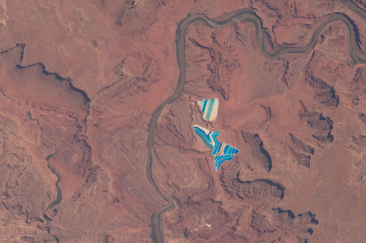 Solar Evaporation Ponds Moab Utah