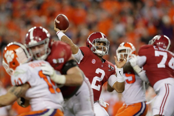 Jalen Hurts Alabama Clemson