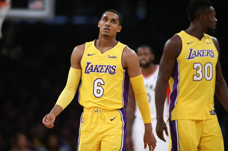 Jordan Clarkson and Julius Randle 