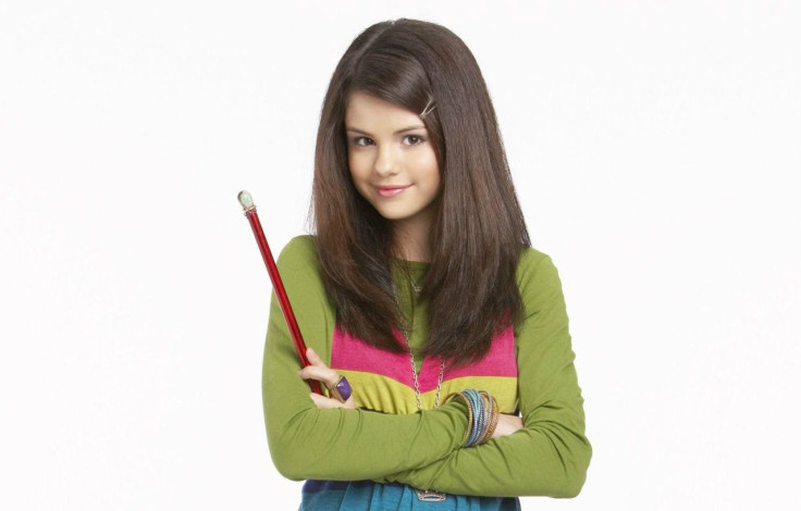 selena gomez wizards wand logo