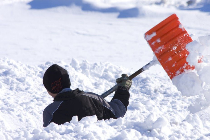 shoveling 