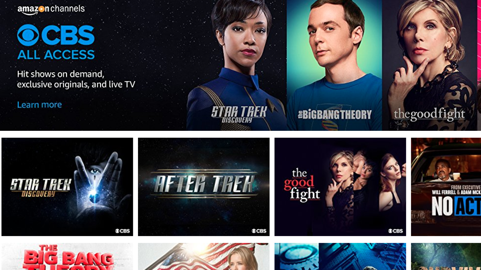 Cancel cbs all access amazon prime 2025