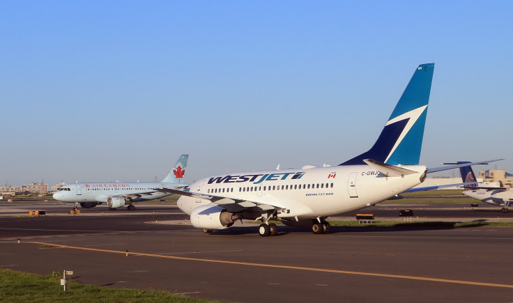 WestJet airplane