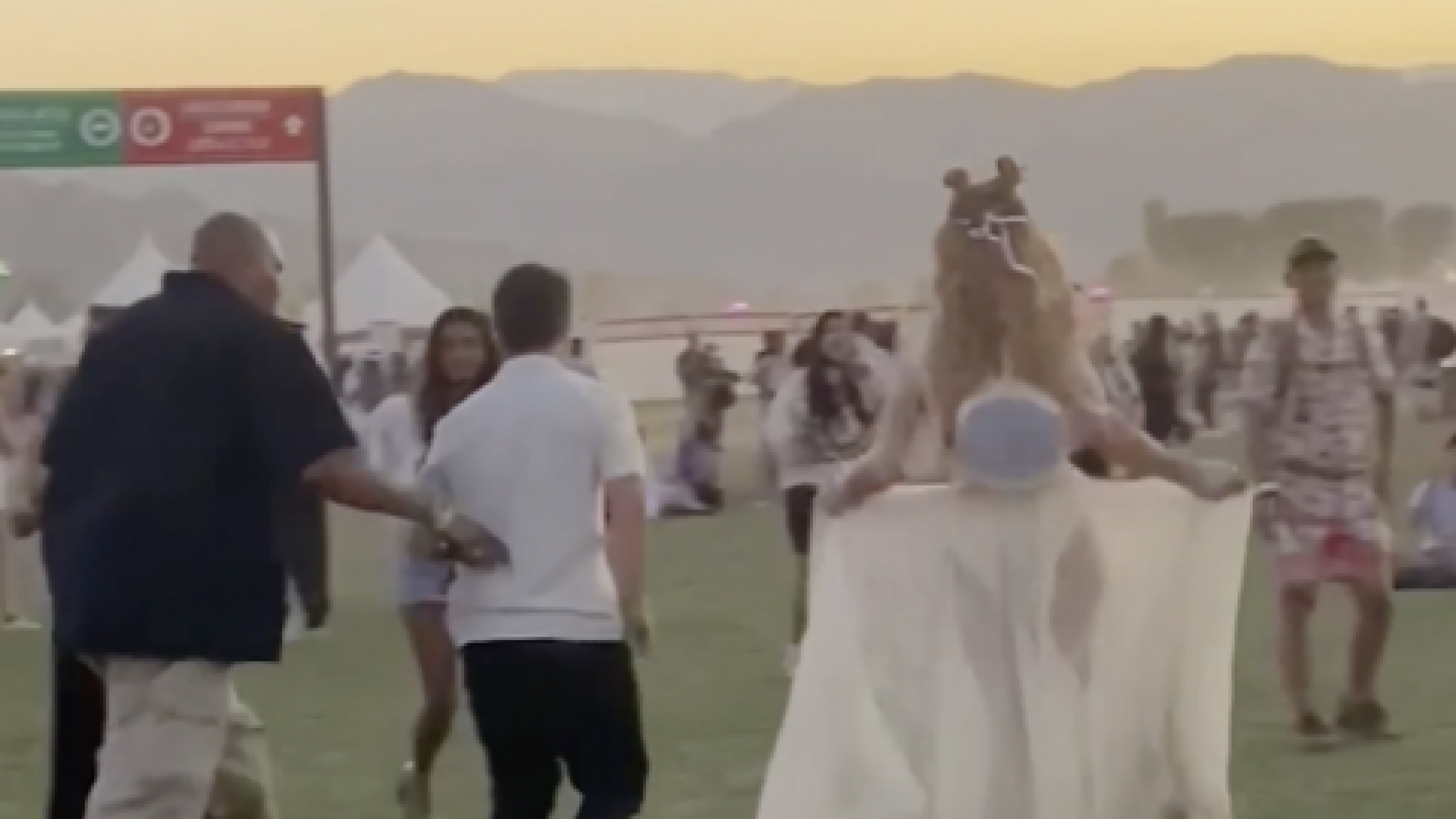 Paris Hiltons Bodyguard Chases Her Through Coachella In Viral Video