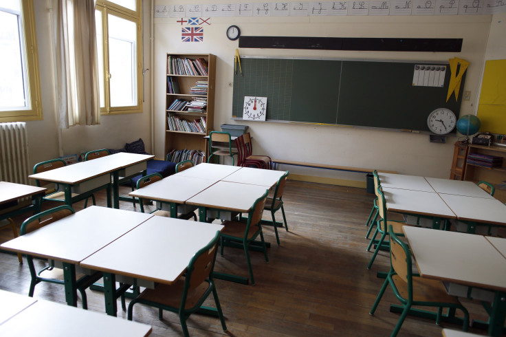 empty school classroom