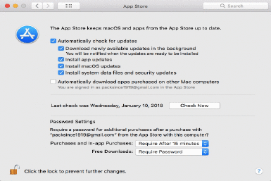 MacOS password bug