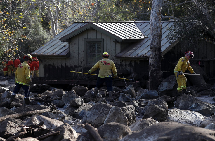 Mudslides rescue operations 