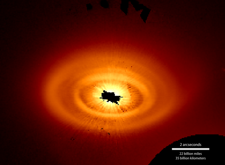 HD 141569A Debris Disk Rings
