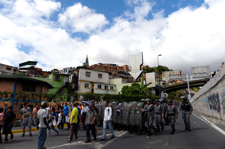 protest in Venezuela