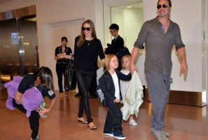 Brad Pitt, Angelina Jolie and Kids
