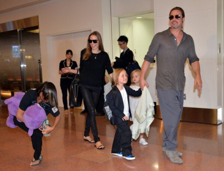 Brad Pitt, Angelina Jolie and Kids