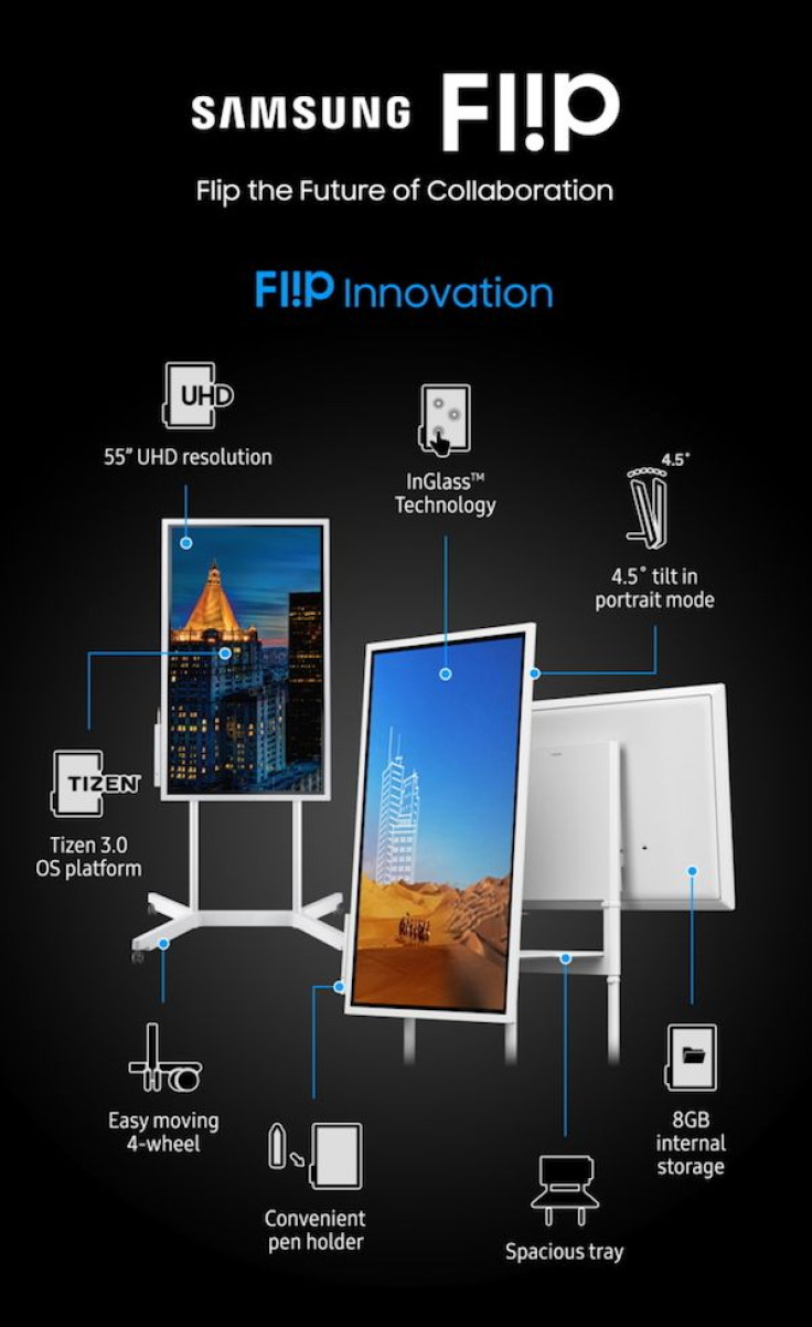 Samsung Flip features