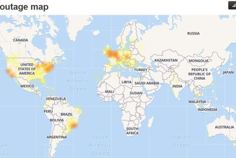 Facebook Outage Map