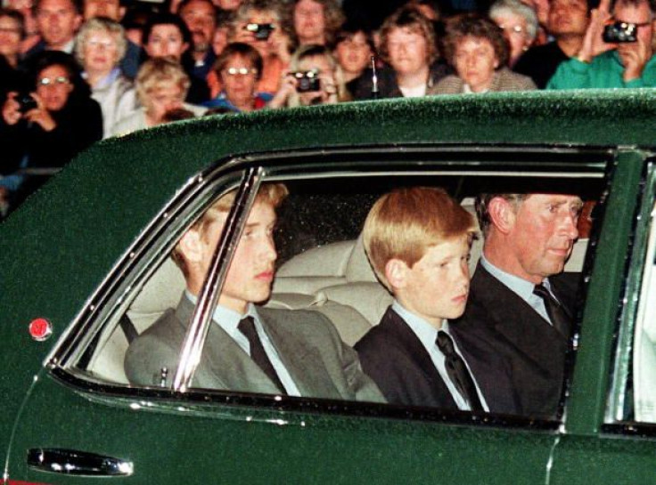 Princes William, Harry, Charles