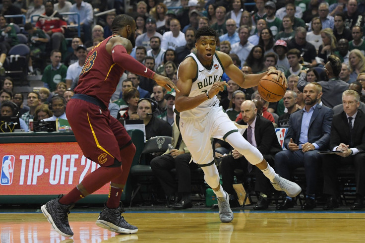 LeBron James Giannis Antetokounmpo 