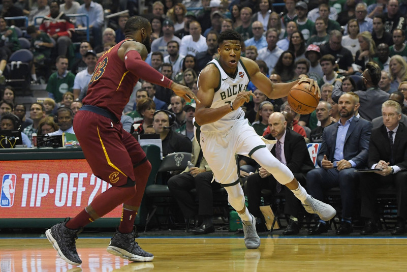 LeBron James Giannis Antetokounmpo
