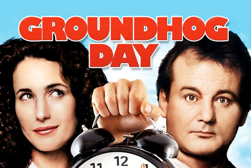 groundhog day poster