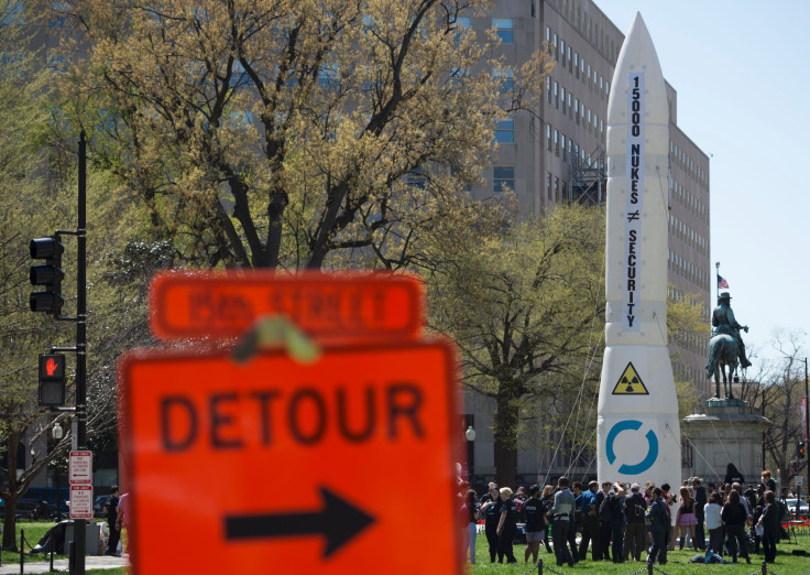 Anti Nuclear Weapon protest DC 