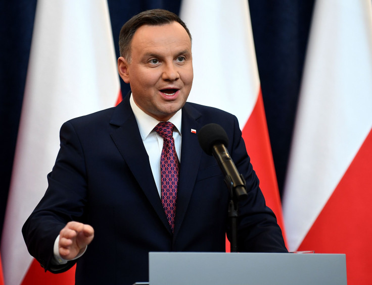 Poland's President Andrzej Duda 