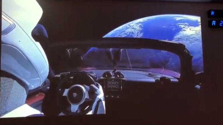 Falcon Heavy Starman Round Earth